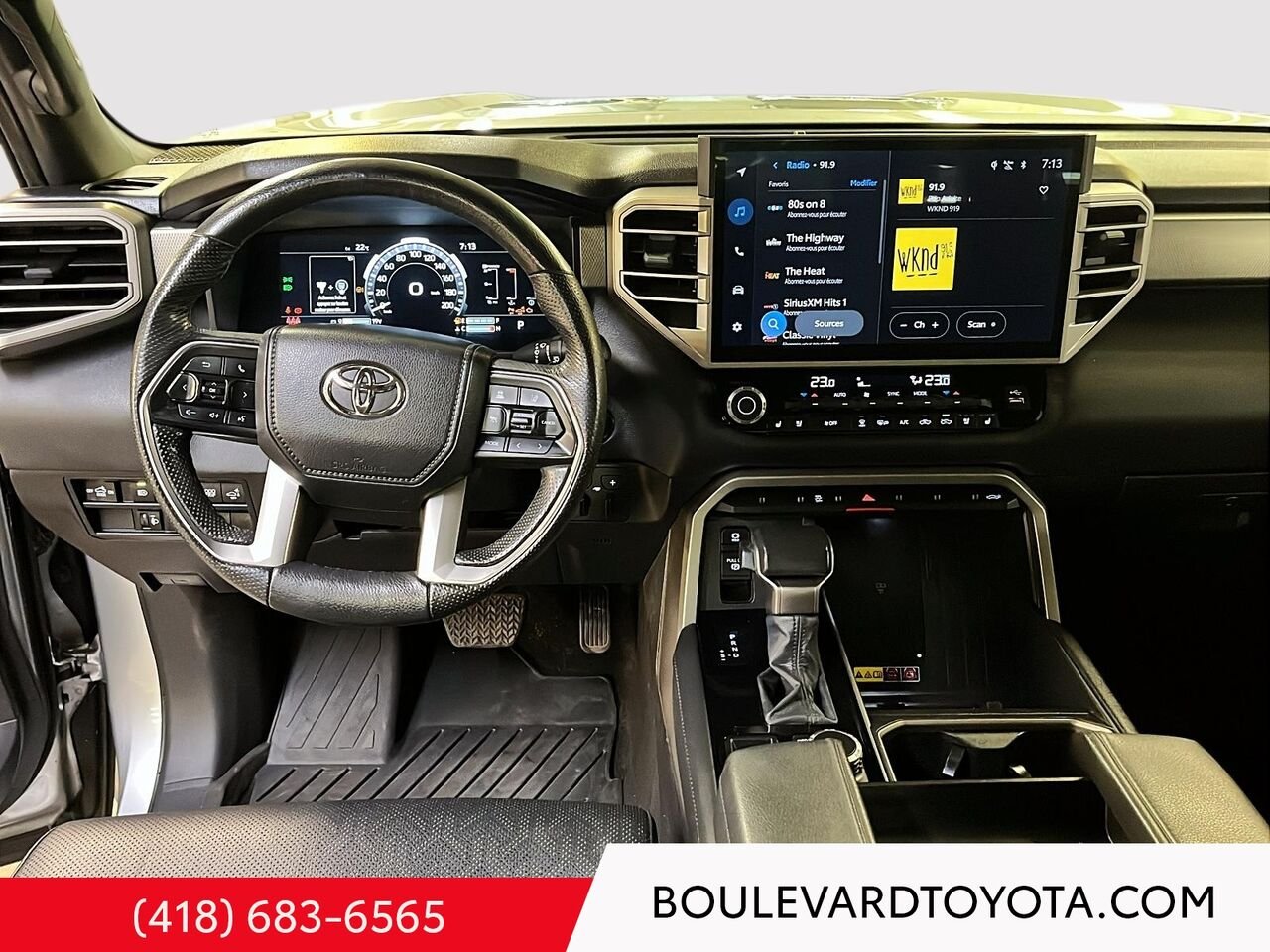Toyota Tundra 100335A-21 | LIMITED CREWMAX, BOITE 6 PIEDS 2025 Gris Québec - photo #17