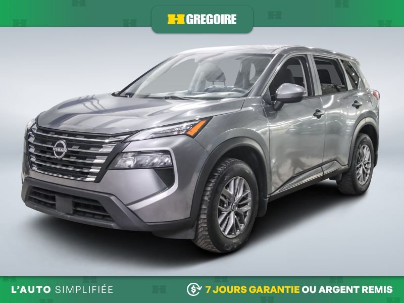 2024 Nissan Rogue S AWD AUTO A/C MAGS CAM RECUL BLUETOOTH Grey