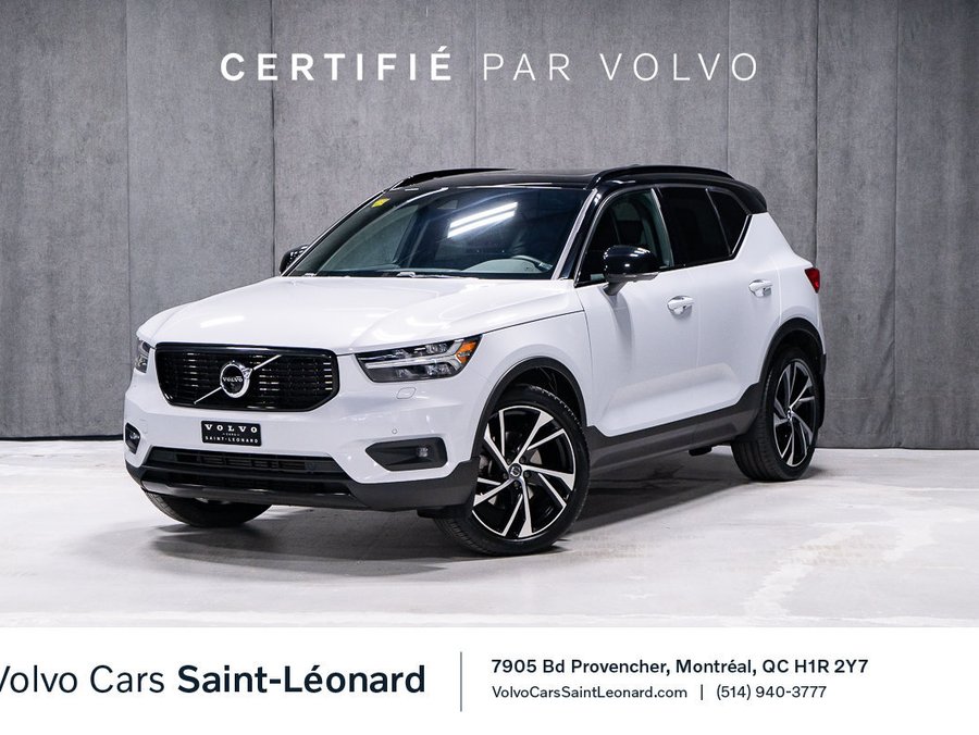 2022 Volvo XC40 T5 R-DESIGN CLIMAT ADVANCED HARMAN KARDON Silver