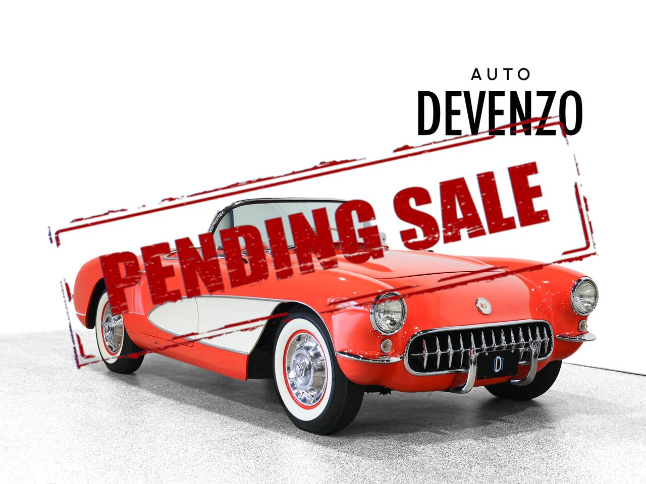 1957 Chevrolet Corvette Red Saint-Eustache - photo #0