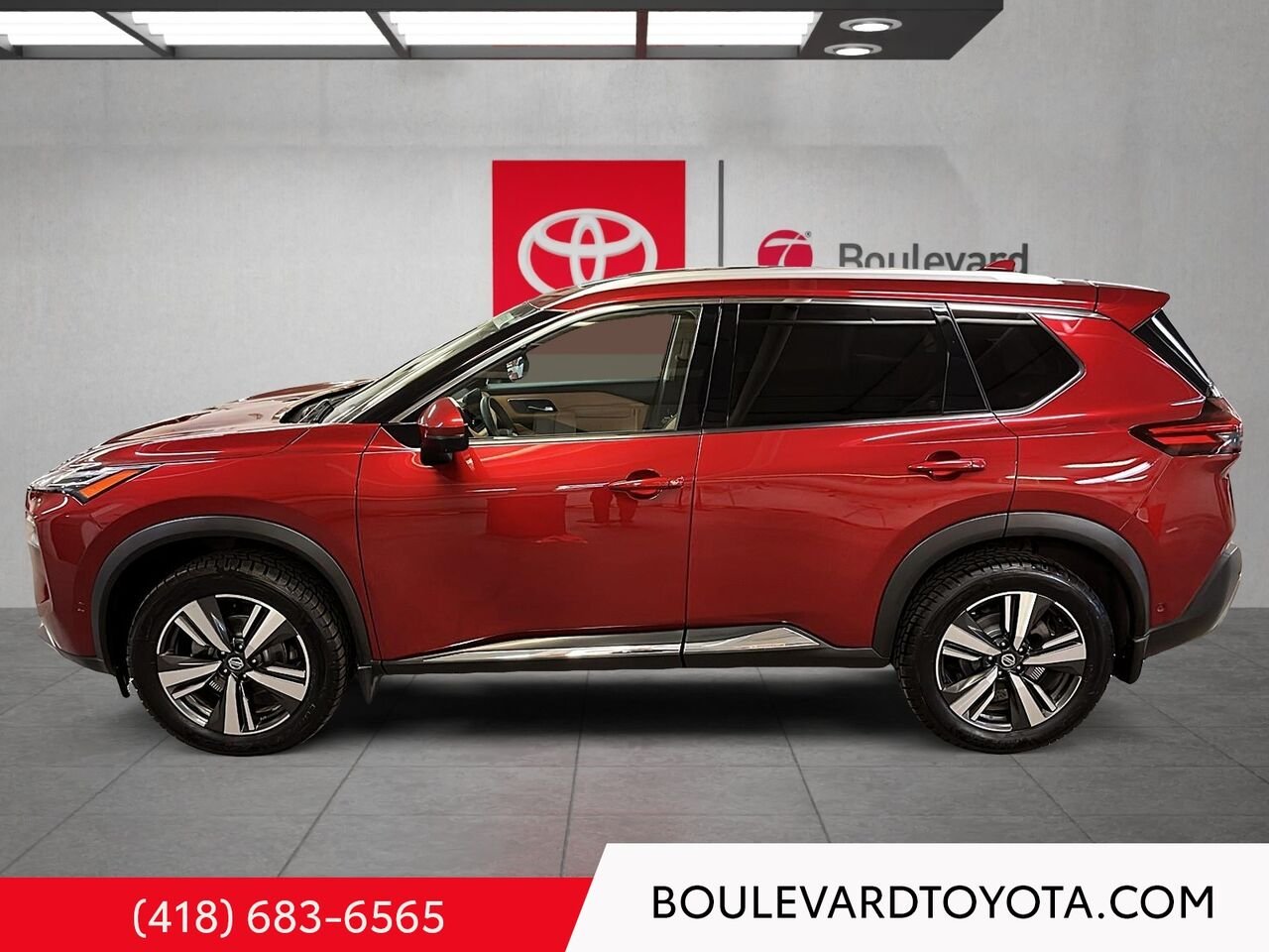 Nissan ROGUE 100369A-62 | PLATINE, AWD 2021 Rouge Québec - photo #5