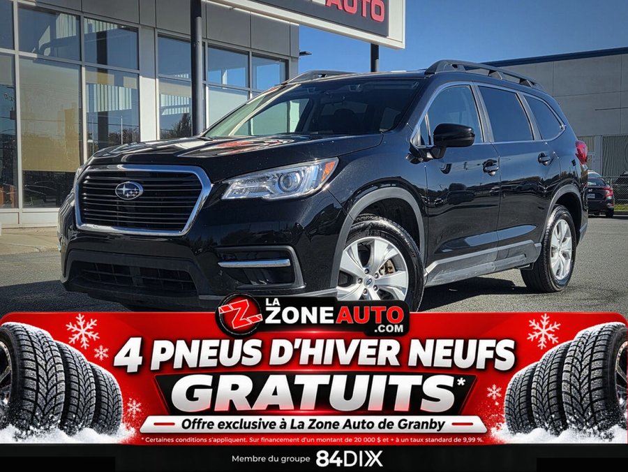 Subaru Ascent Convenience AWD 8 PASSAGERS + JAMAIS ACCIDENTÉ 2022 Noir