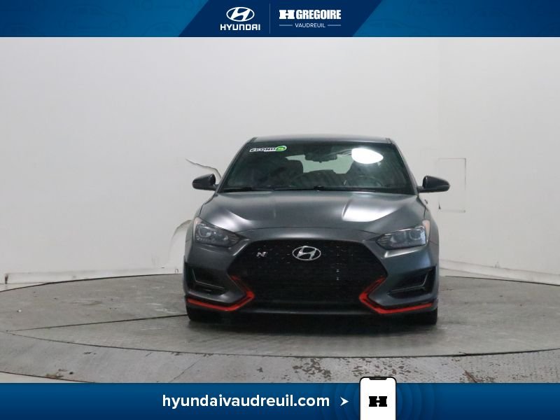 2022 Hyundai Veloster Grey Blainville - photo #2