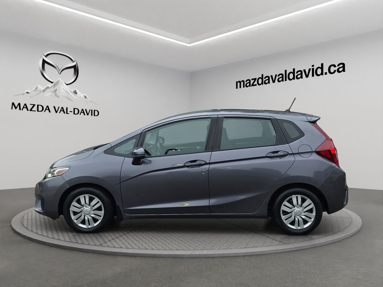 Honda Fit LX à hayon 5 portes CVT, caméra de recul, sièges chauffant, commande audio au volant 2016 Gris Val-David - photo #1