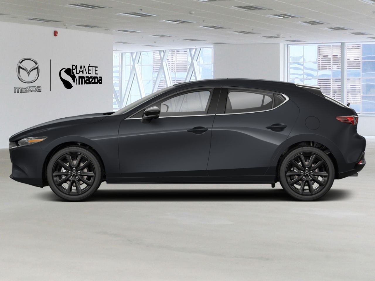 2026 Mazda Mazda3 Sport JM1BPBMY9T1902189 Jet Black Mica Mirabel - photo #1