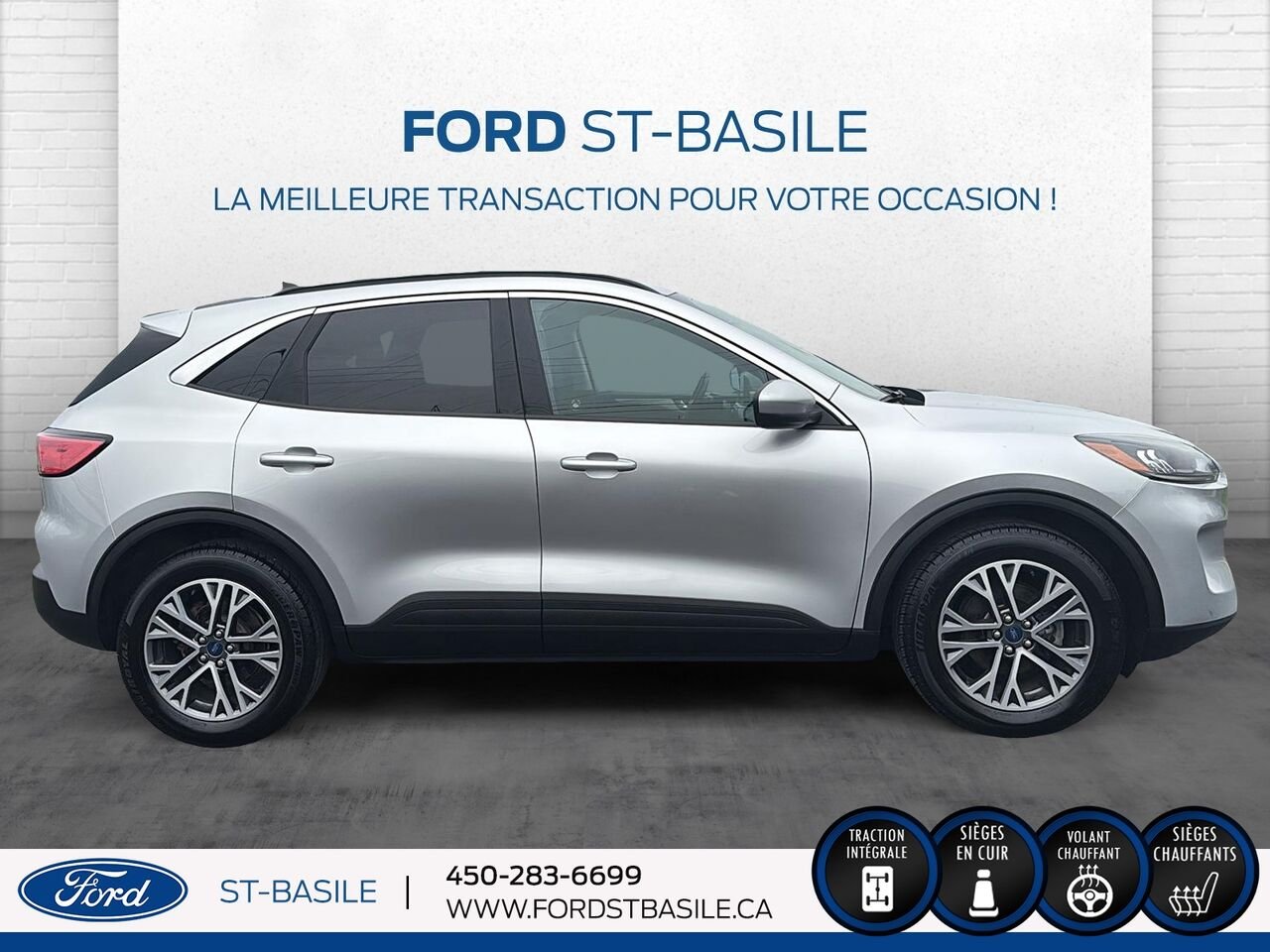 Ford Escape 2020 Argent Saint-Basile-le-Grand - photo #9