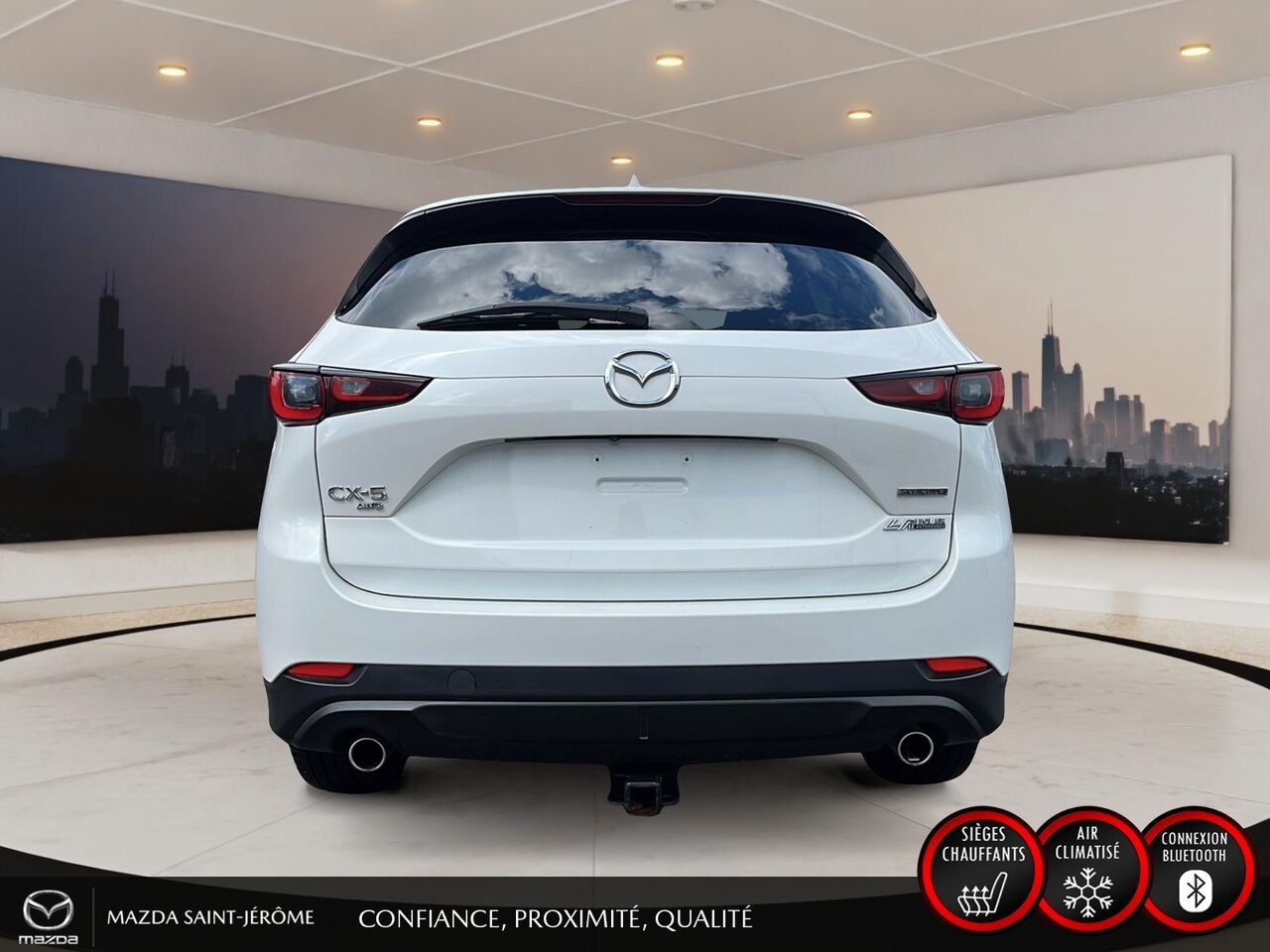 2022 Mazda CX-5 White Ste-Agathe des Monts - photo #6