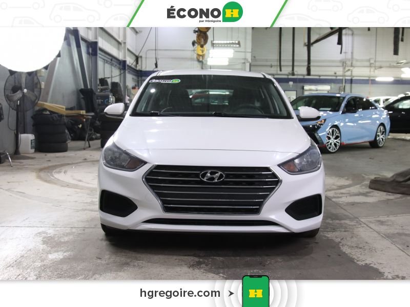 2020 Hyundai Accent White Laval - photo #1