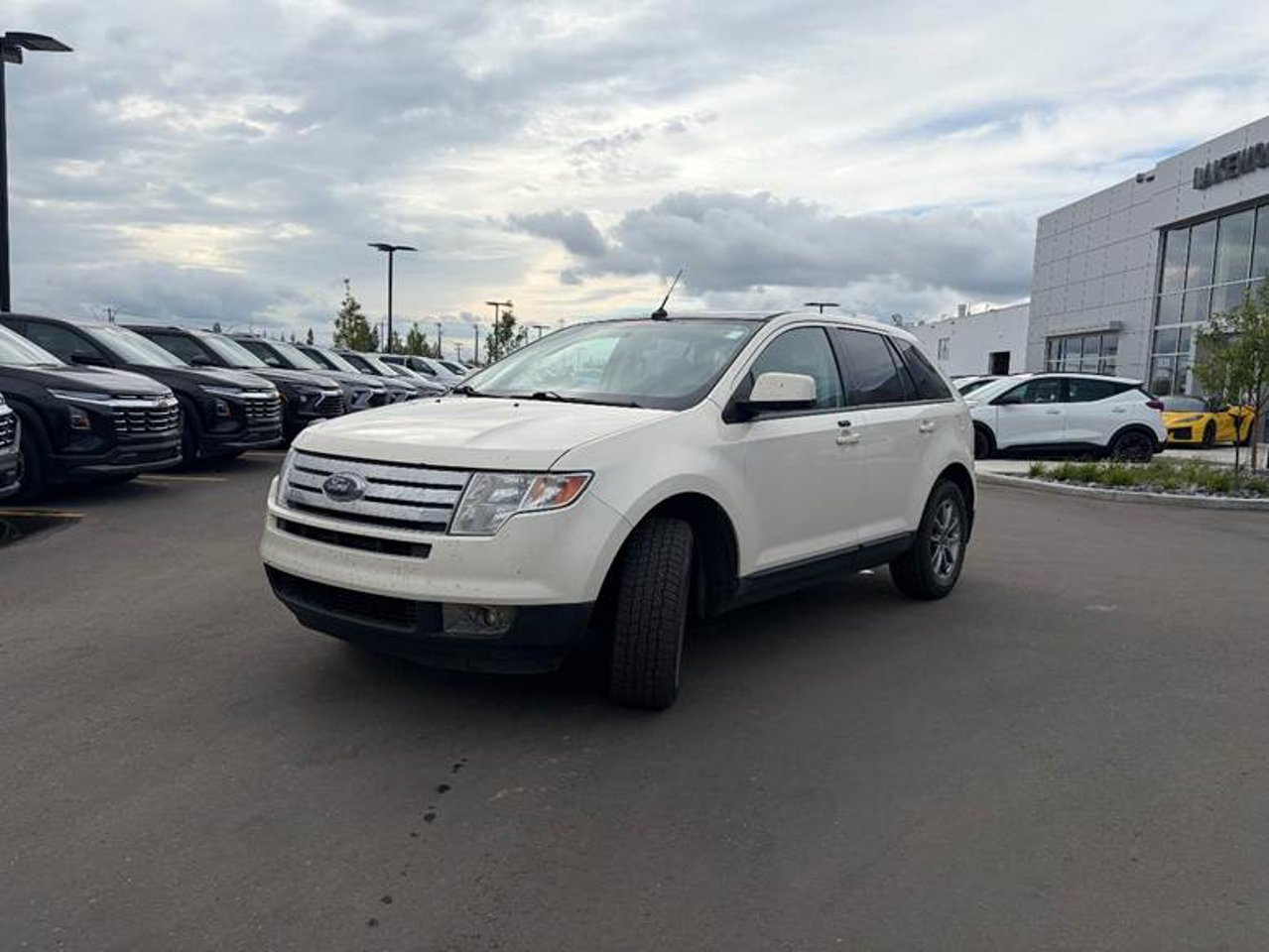 2008 Ford Edge 4dr SEL AWD Creme Brulee Metallic Sherwood Park - photo #2