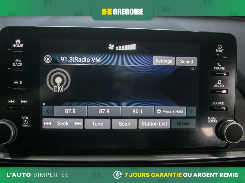 Honda Accord 821135 | Touring AUTO A/C MAGS CUIR TOIT NAV CAM RECUL BLUE 2020 Noir Laval - photo #11