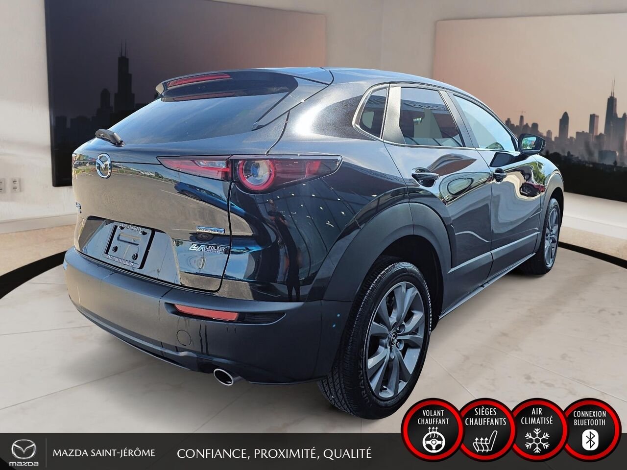 Mazda CX-30 GS | AWD | MAGS | 2025 Noir Saint-Jérôme - photo #5