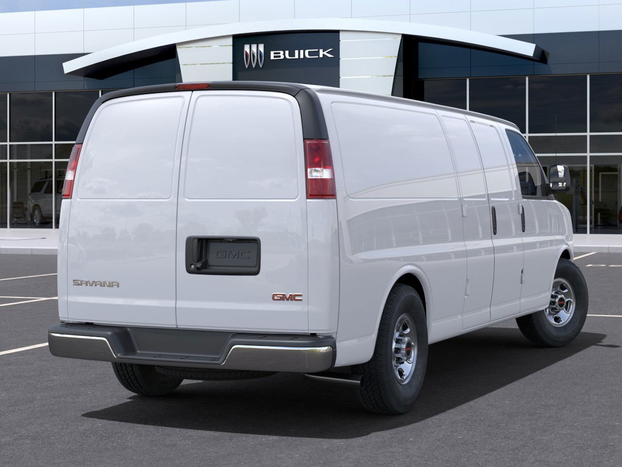 2024 GMC Savana Cargo Van Summit White Saint-Eustache - photo #3