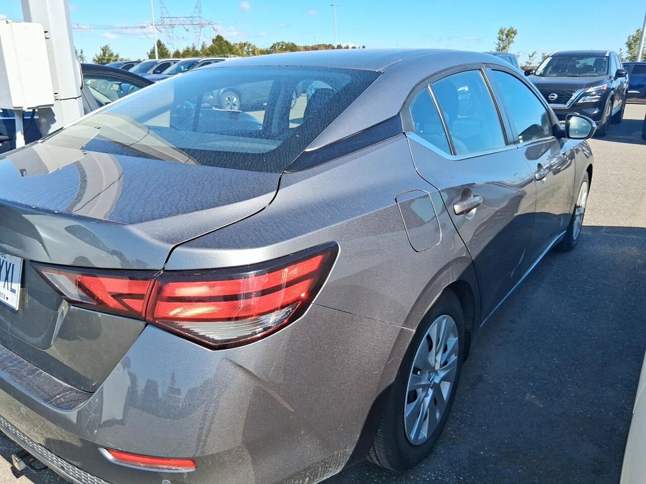 Nissan Sentra S 2022 Gris Québec - photo #1
