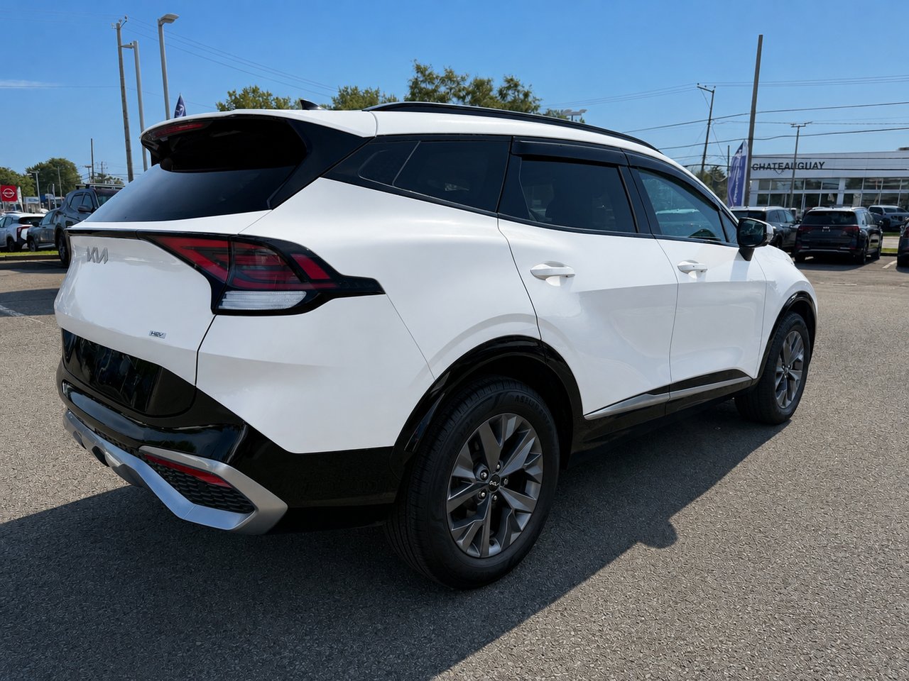 Kia Sportage hybride SX 2023 Blanc Châteauguay - photo #4