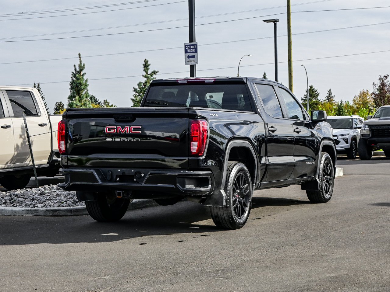 2024 GMC Sierra 1500 4WD Crew Cab 147 Pro Black Sherwood Park - photo #12