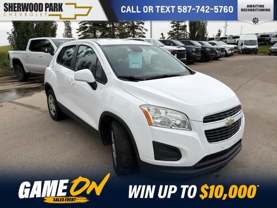 2015 Chevrolet Trax 2015 White