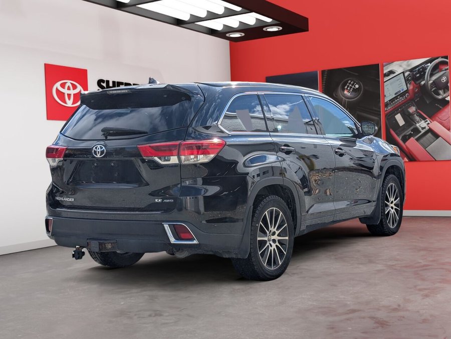 2018 Toyota Highlander XLE/AWD/SIÈGES CHAUFFANTS/BLUETOOTH/AC BIZONE/TOIT OUVRANT Black
