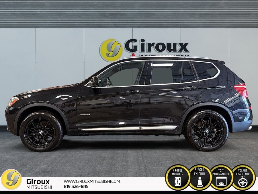 2017 BMW X3 XDRIVE28I xDrive28i 4 portes TI Black