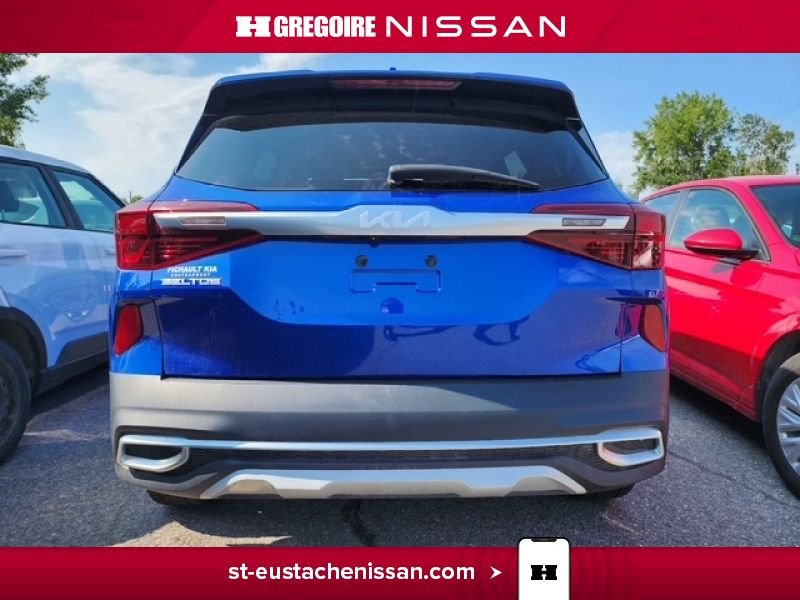 Kia Seltos SE4715 | EX AWD TOIT MAGS CAMERA BANC CHAUFFANT 2022 Bleu Laval - photo #8