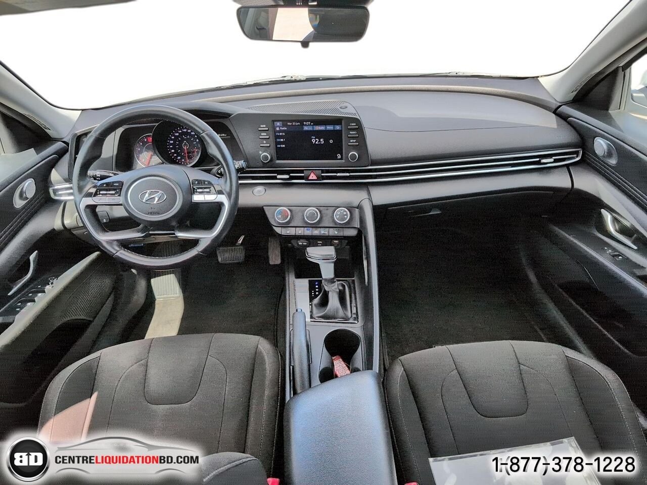 Hyundai Elantra Preferred | BD0278 2023 Blanc Granby - photo #14