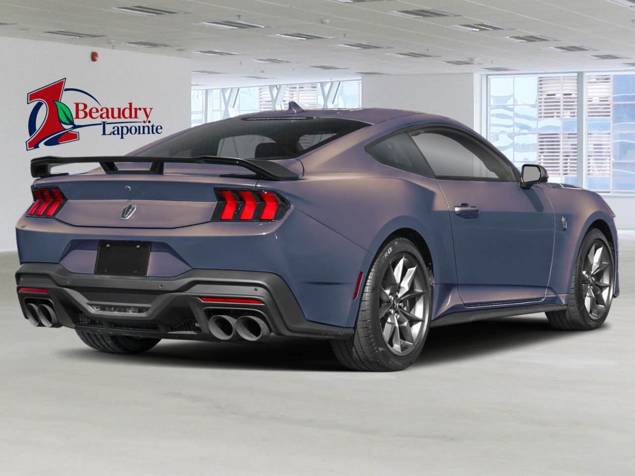 2026 Ford Mustang Blue Ember Metallic La Sarre - photo #2