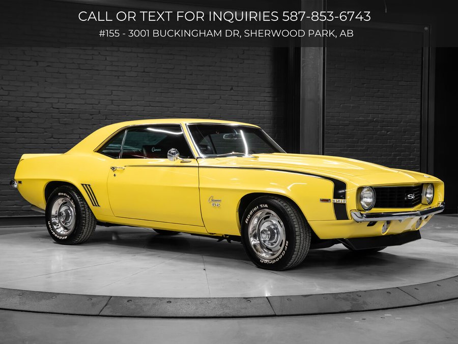 1969 Chevrolet Camaro 1969 Yellow