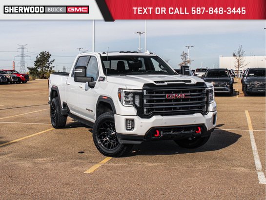 2022 GMC Sierra 3500HD AT4 Premium | Aftermarket 20in Fuel Wheels White