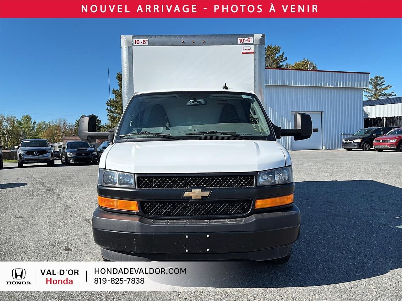 2025 Chevrolet Fourgonnette commerciale tronquée Express 3500 fourgonnette 159 po White Val-d'Or - photo #1