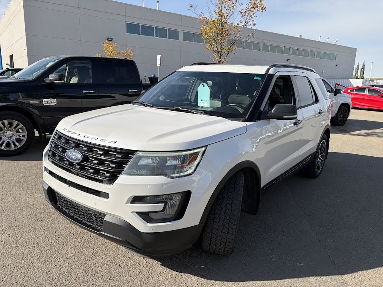 2016 Ford Explorer 4WD 4dr Sport White Sherwood Park - photo #2