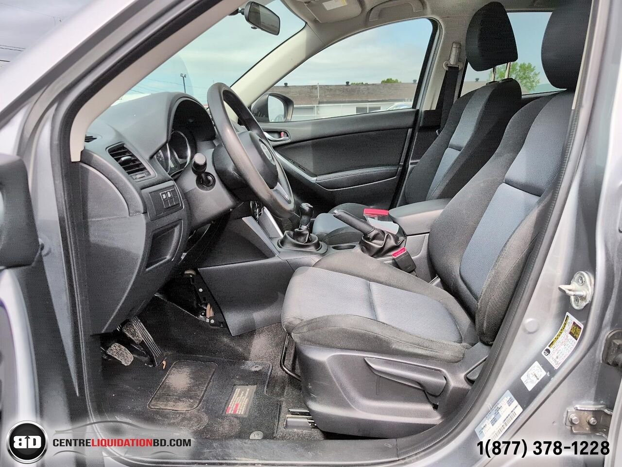 Mazda CX-5 GX 4 portes à traction avant, boîte manuelle | BD0327 2014 Blanc Granby - photo #12