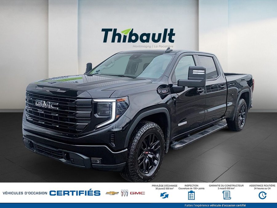 GMC SIERRA Elevation cabine multiplace 4RM 157 po 2024 Noir