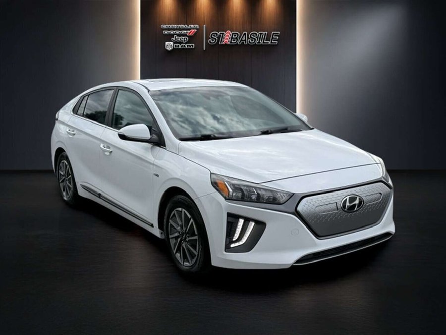 2020 Hyundai IONIQ EV ULTIMATE, CUIR, TOIT OUVRANT, MAGS, HARMAN KARD White