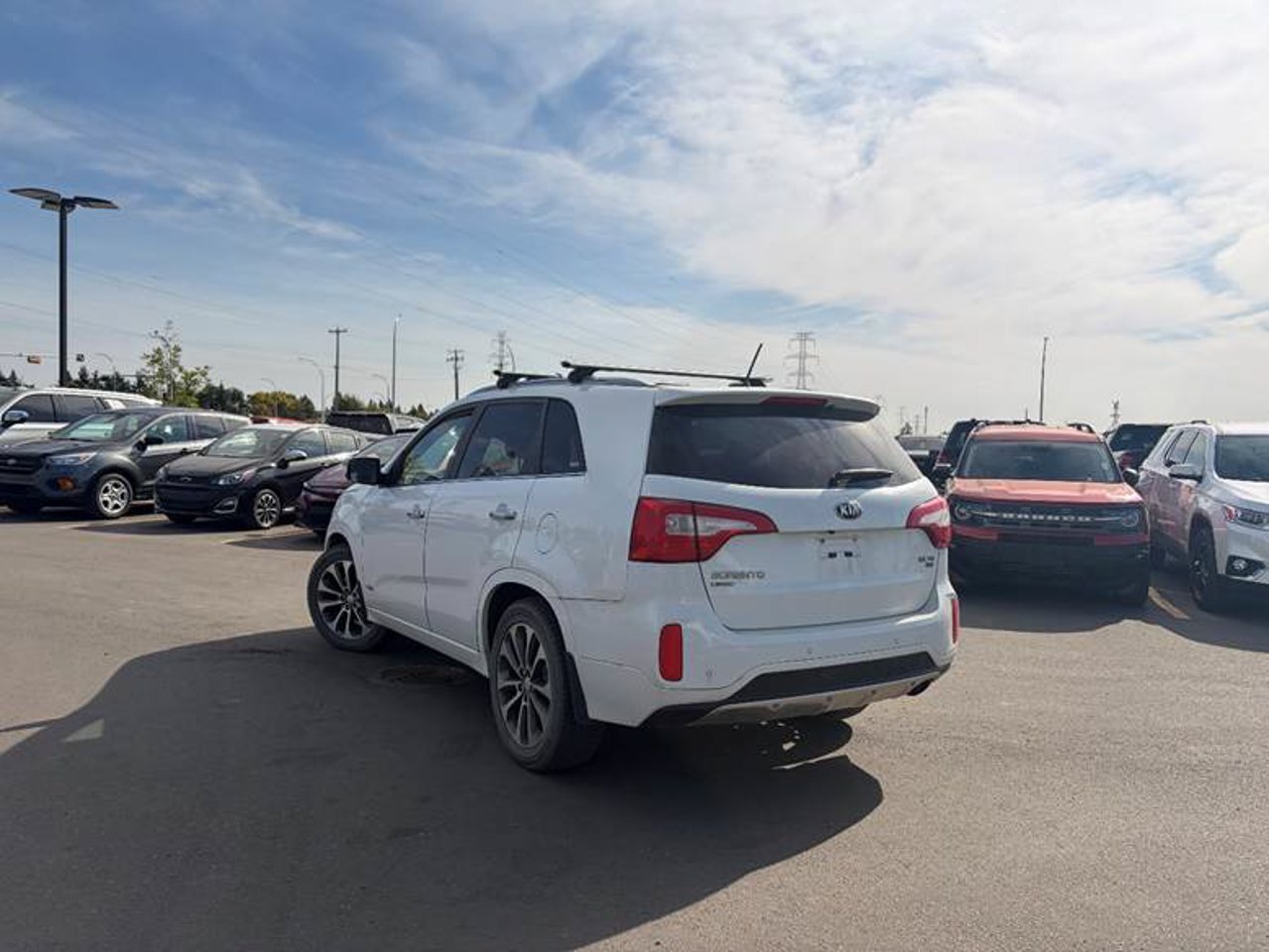 2014 Kia Sorento AWD 4dr V6 Auto SX White Sherwood Park - photo #3
