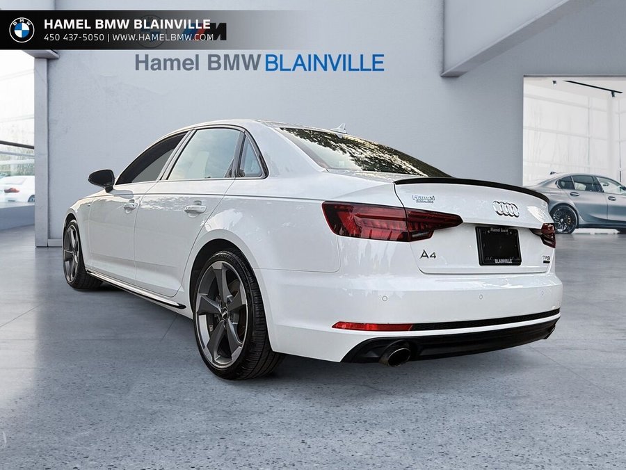 Audi berline A4 2018 2018 Blanc
