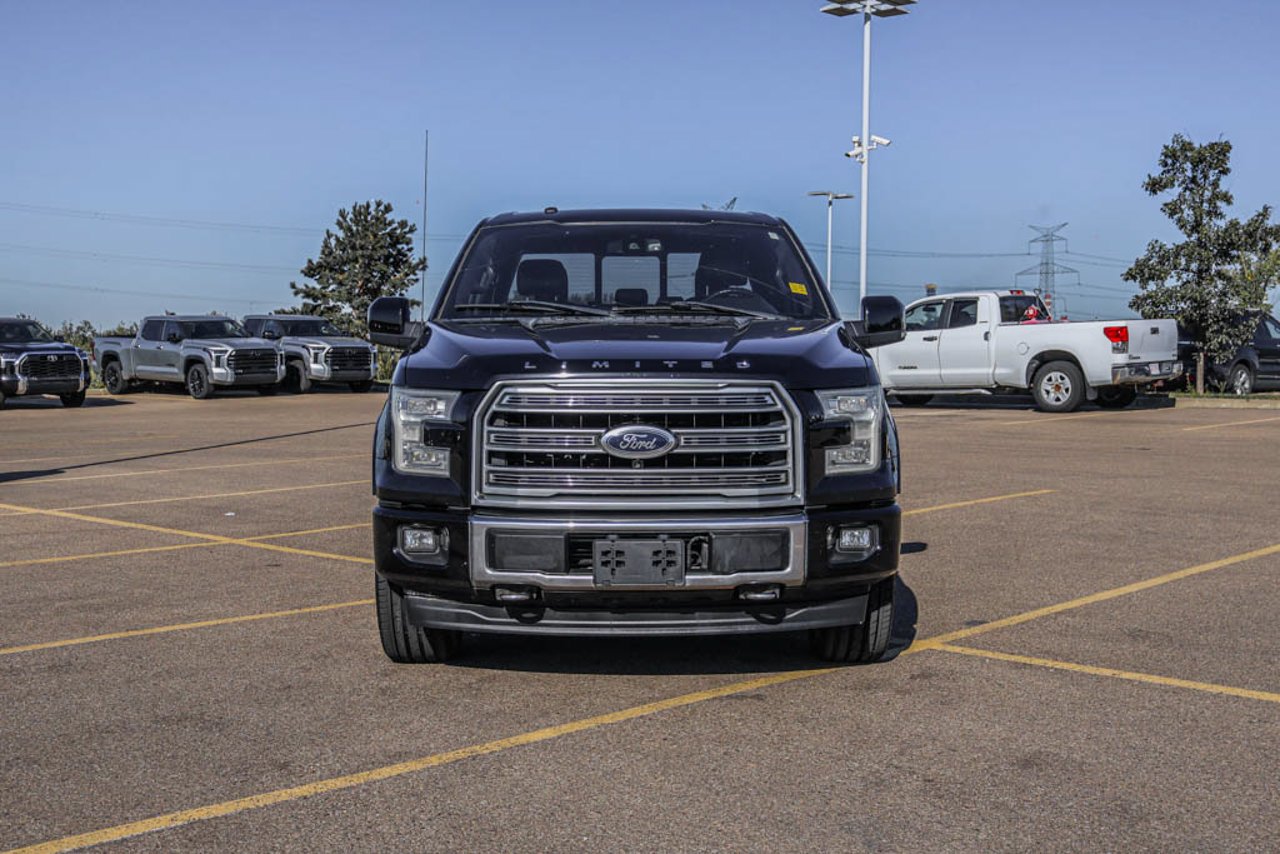 2017 Ford F-150 4WD SuperCrew 145 Limited Black Sherwood Park - photo #2