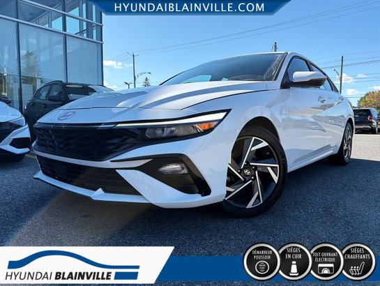 2024 Hyundai Elantra Luxury IVT White