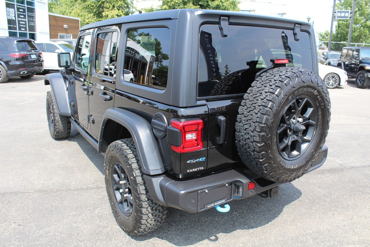 2024 Jeep Wrangler 4xe VIN: 1C4RJXN61RW131569 Black Sainte-Rose - photo #2