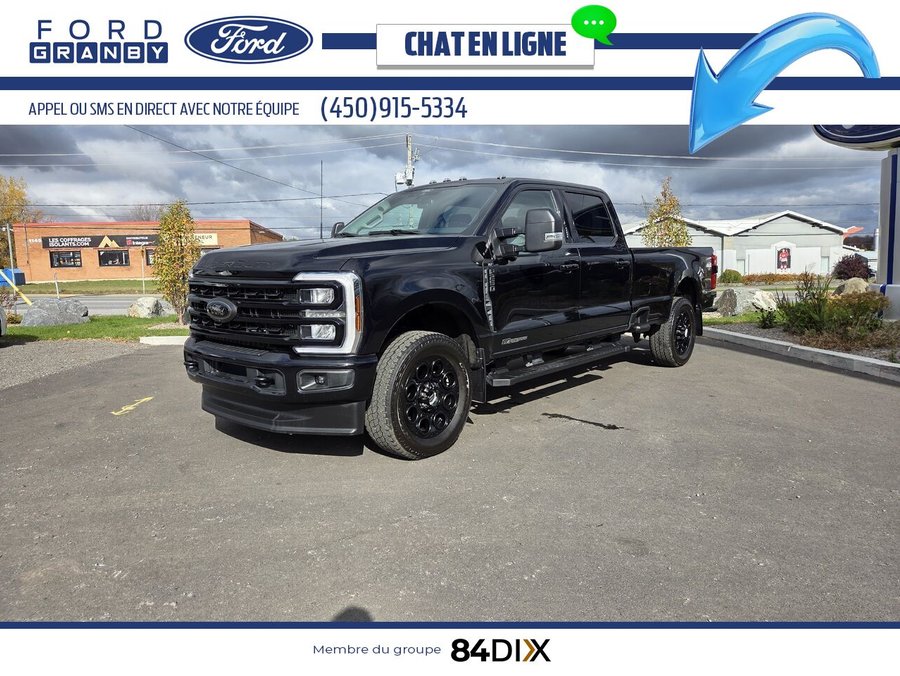 2024 Ford Super Duty F-250 SRW XLT 6 places 4RM caisse de 8 pi Black