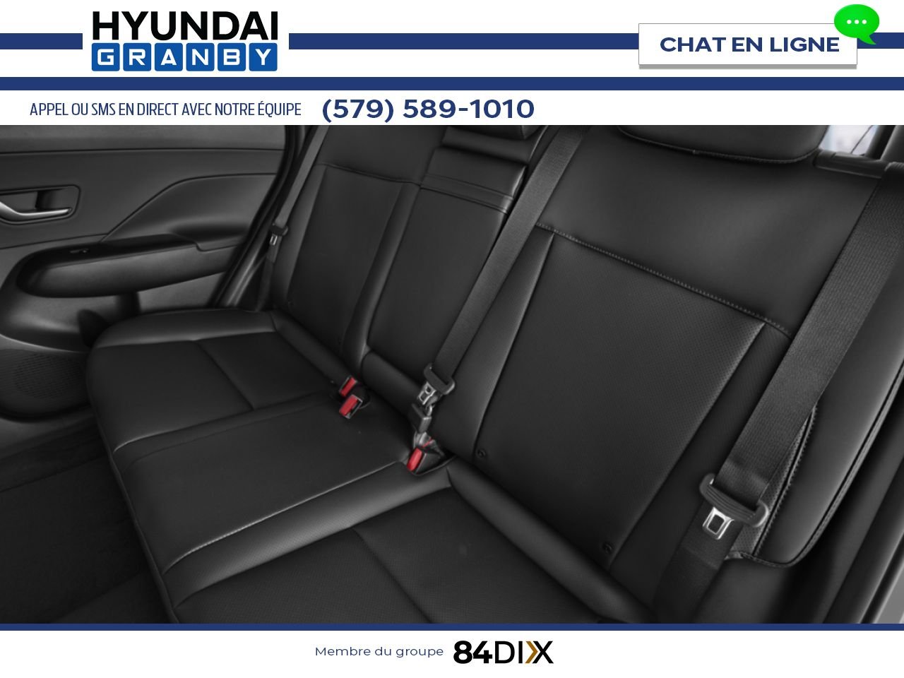 HYUNDAI Kona 2026 Gris écotronique Granby - photo #3