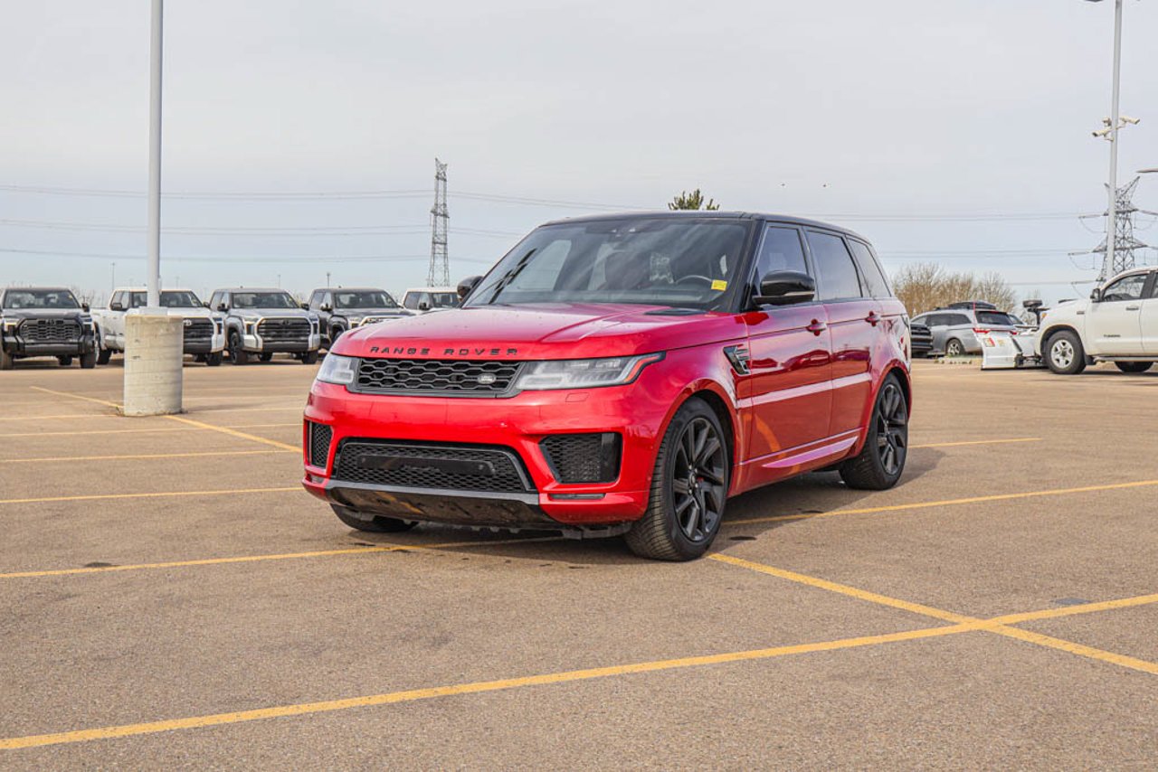 2022 Land Rover Range Rover Sport V8 Supercharged Autobiography Dynamic Red Sherwood Park - photo #3