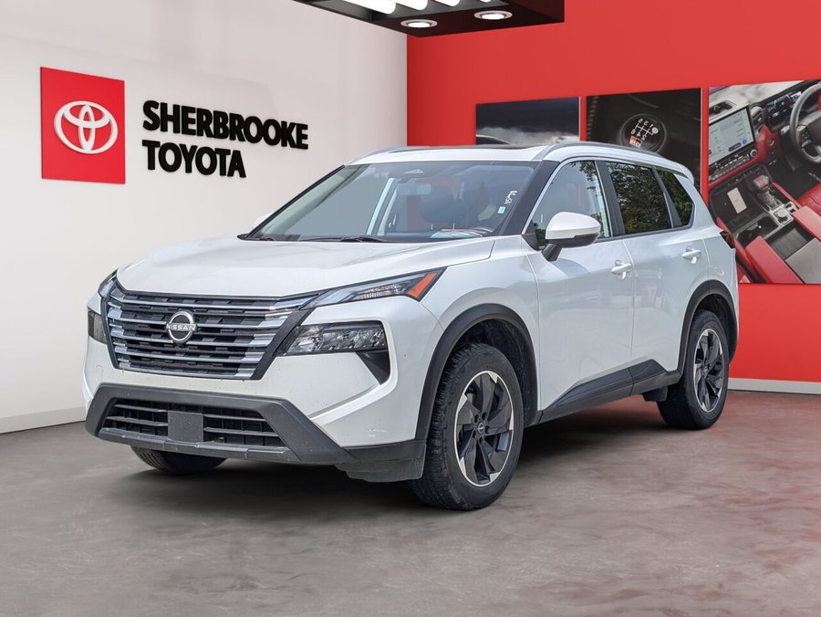 2024 Nissan Rogue SV/SIÈGES CHAUFFANTS/TOIT OUVRANT PANORAMIQUE/VOLANT CHAUFFANT/AC BIZONE White