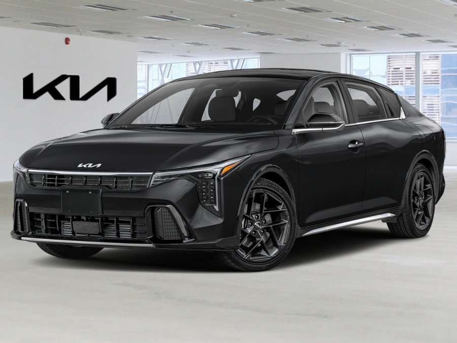 2026 KIA K4 GT-Line Turbo Limited TA avec intérieur rouge Aurora Black