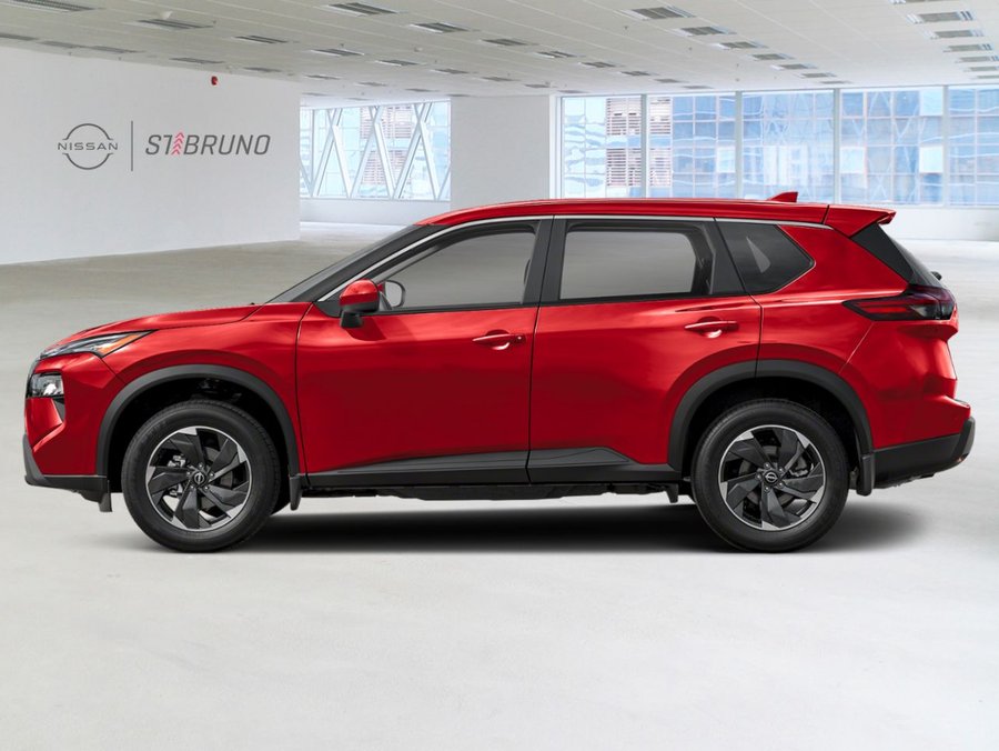 Nissan Rogue SV TI avec ensemble toit ouvrant 2026 Teinte braise écarlate