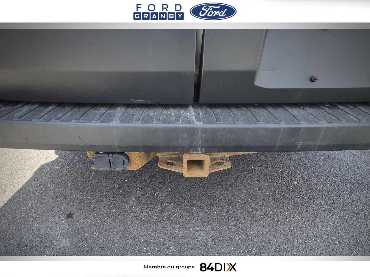 2015 Ford Transit fourgon utilitaire White Granby - photo #9