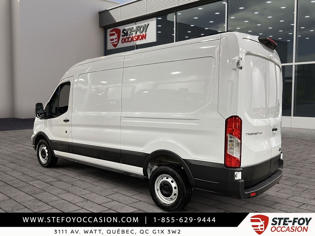 2025 Ford Transit fourgon utilitaire White Québec - photo #3