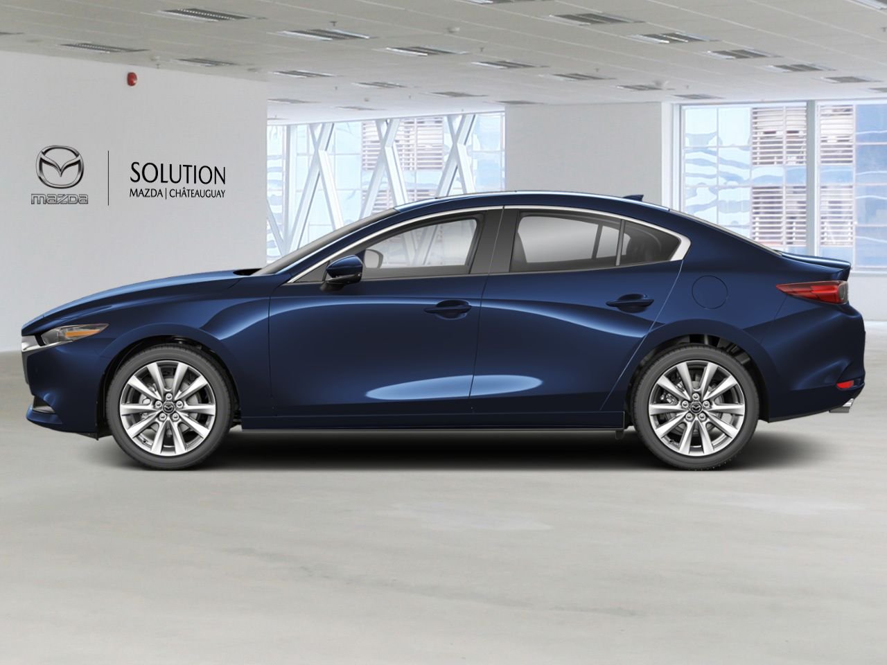 2026 MAZDA Mazda3 GT TI i-ACTIV Deep Crystal Blue Mica Châteauguay - photo #1