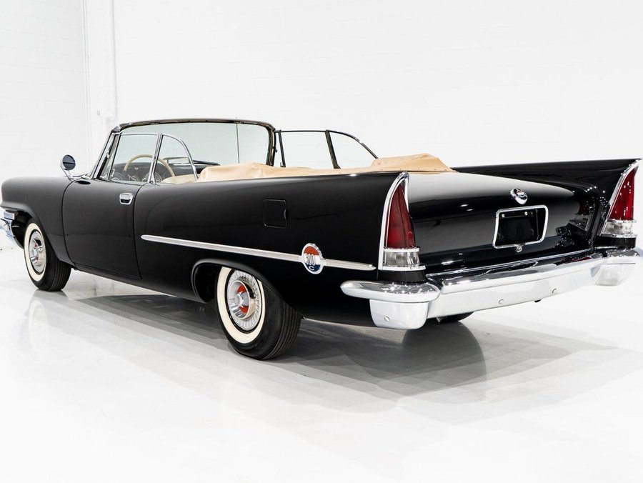 Chrysler 300C 1957 1957 Noir