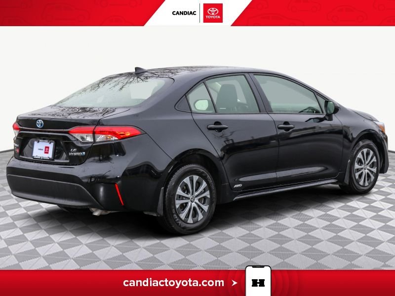 Toyota Corolla TR02484 | Hybrid LE AWD - MAGS - CLIM AUTOM - SIÈGES CHAUFFA 2024 Noir Laval - photo #8