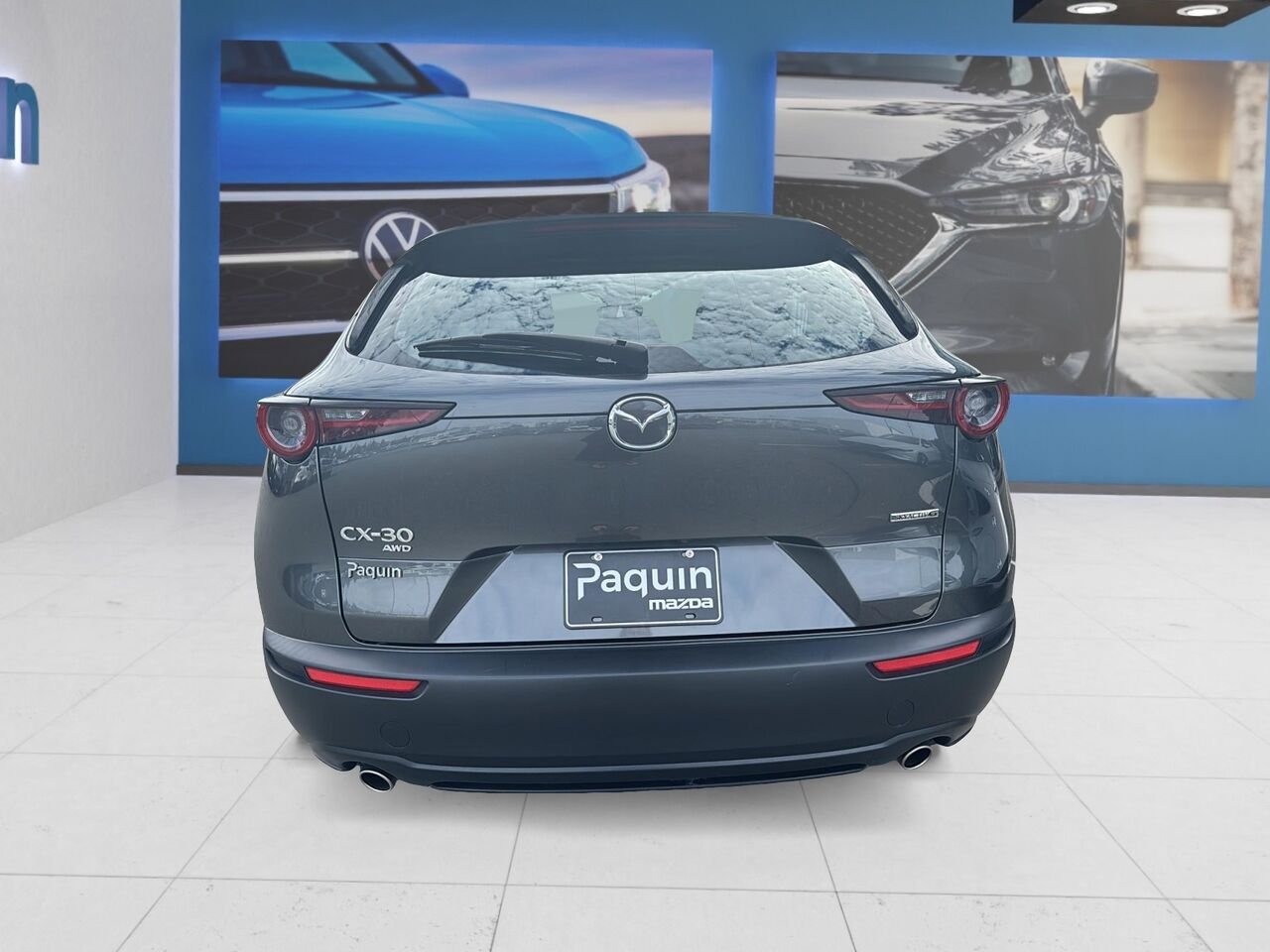 Mazda CX-30 2023 Gris Rouyn-Noranda - photo #2