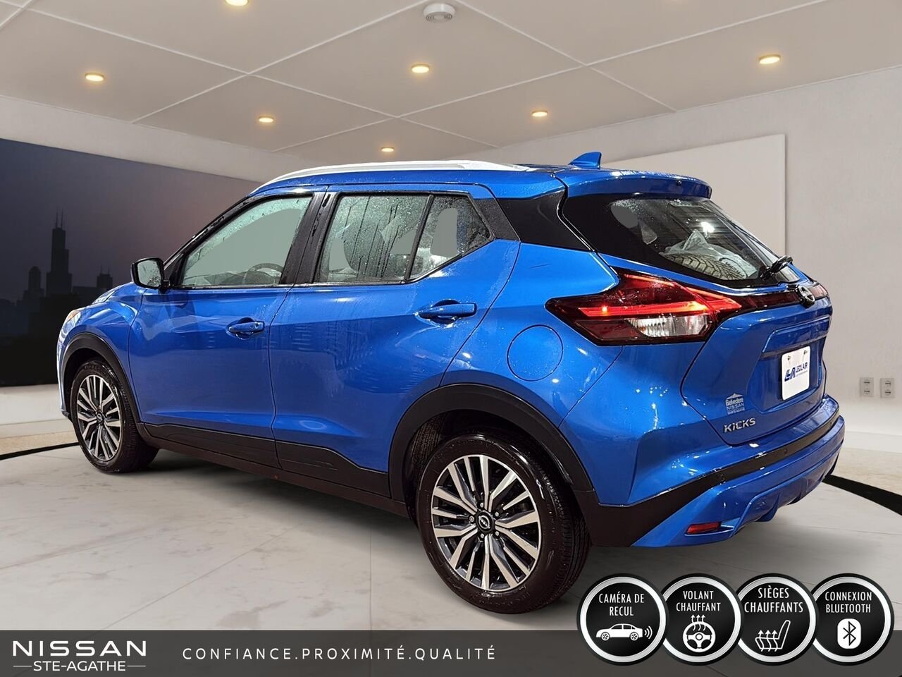 Nissan Kicks Play 2025 Bleu Ste-Agathe des Monts - photo #4